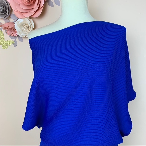 New! REISS London Meryl Asymmetric Knitted Top - Picture 9 of 14